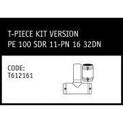 Marley Friatec T-Piece Kit Version 32DN - T612161